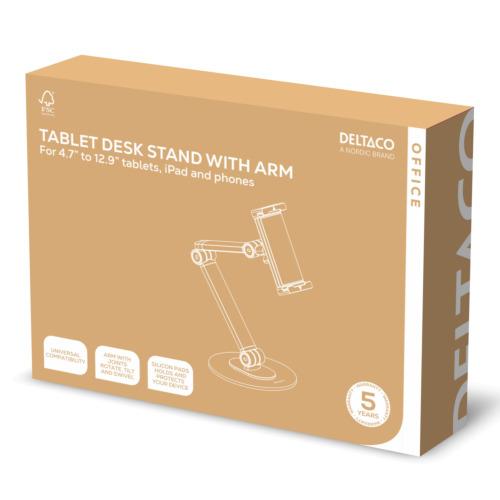 Universal Tablet Tabletop Stand DELTACO OFFICE