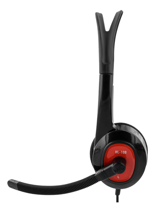 DELTACO on-ear headset, 20Hz-20kHz, 32Ω, 3