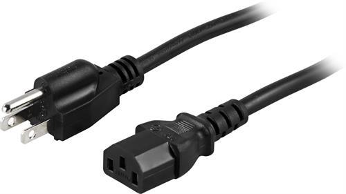 Cable DELTACO between device and wall