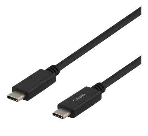 Cable DELTACO USB-C - USB-C, 5Gbit/s