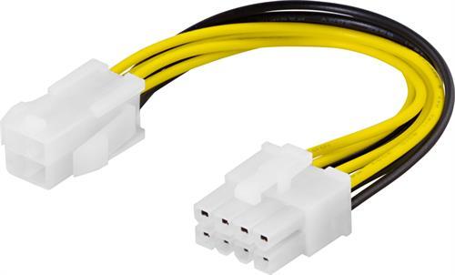 Adapter cable DELTACO 4pin, ATX12V to