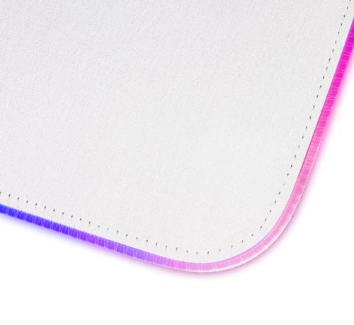 Mousepad DELTACO GAMING WHITE LINE RGB