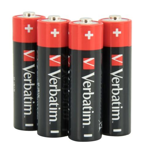Verbatim 49501 Alkaline Batteries AA LR6