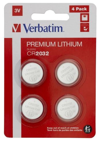 Verbatim 49533 Lithium Batteries CR2032 3V