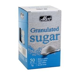 Sugar ALVO, white, 50 pcs x
