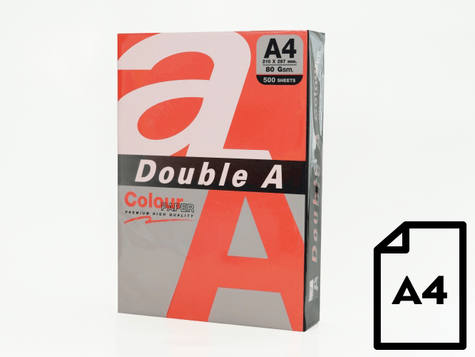 Colour paper Double A, 80g, A4