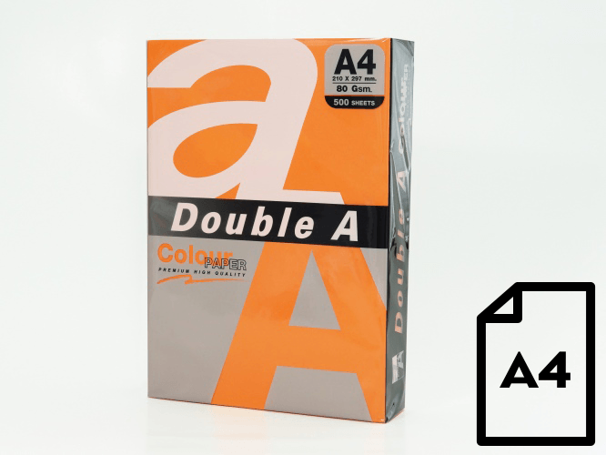 Colour paper Double A, 80g, A4