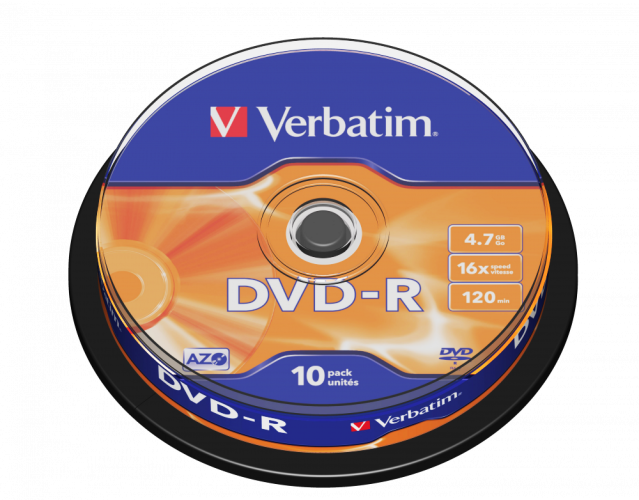 Verbatim 43523 DVD-R AZO 4.7GB