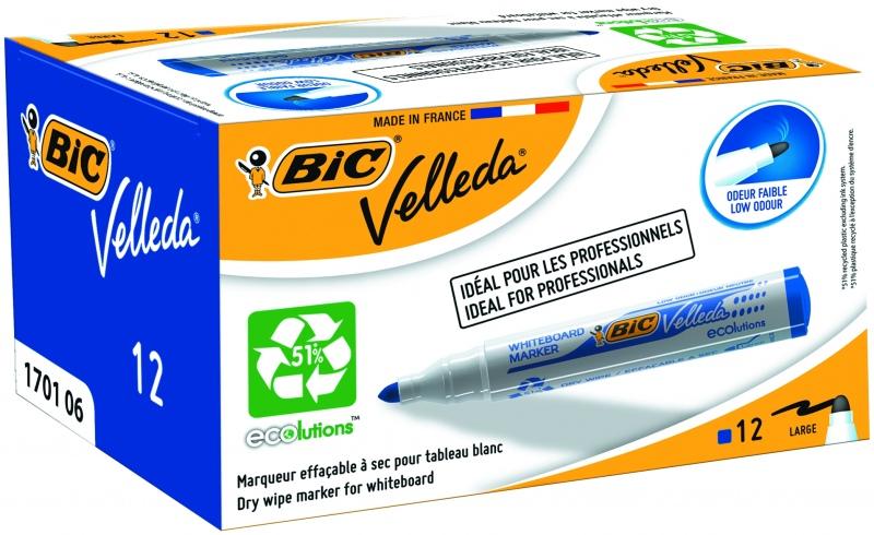 BIC whiteboard marker VELL 1701, 1-5