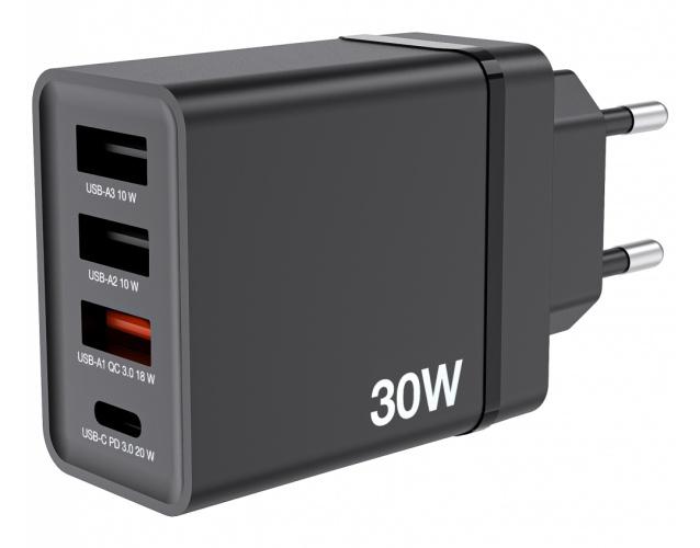 Verbatim 49700 USB Charger 30W 4-Port