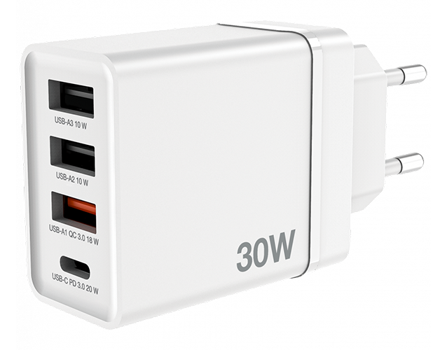 Verbatim 49701 USB Charger 30W 4-Port