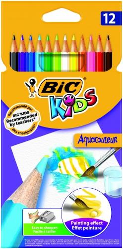 BIC Colored pencils AQUAQOULEUR 12 colours