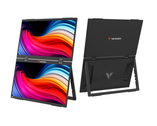 Verbatim 32403 Dual Portable Monitor 15
