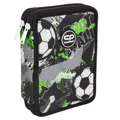 Double decker school pencil case with