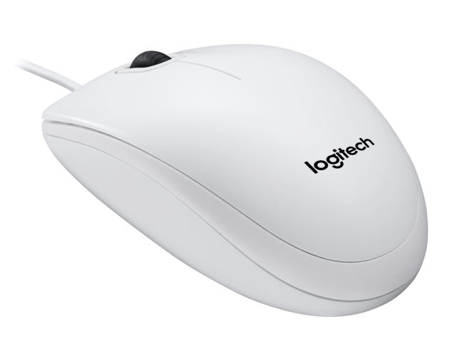 Logitech B100 Wired Mouse, USB Type-A
