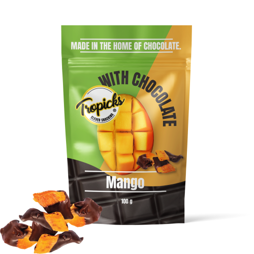 Tropicks Dried mango with chocolate 100