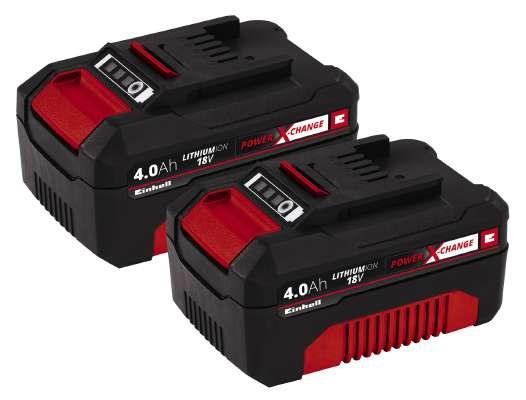 Battery  18 V 2 x 4