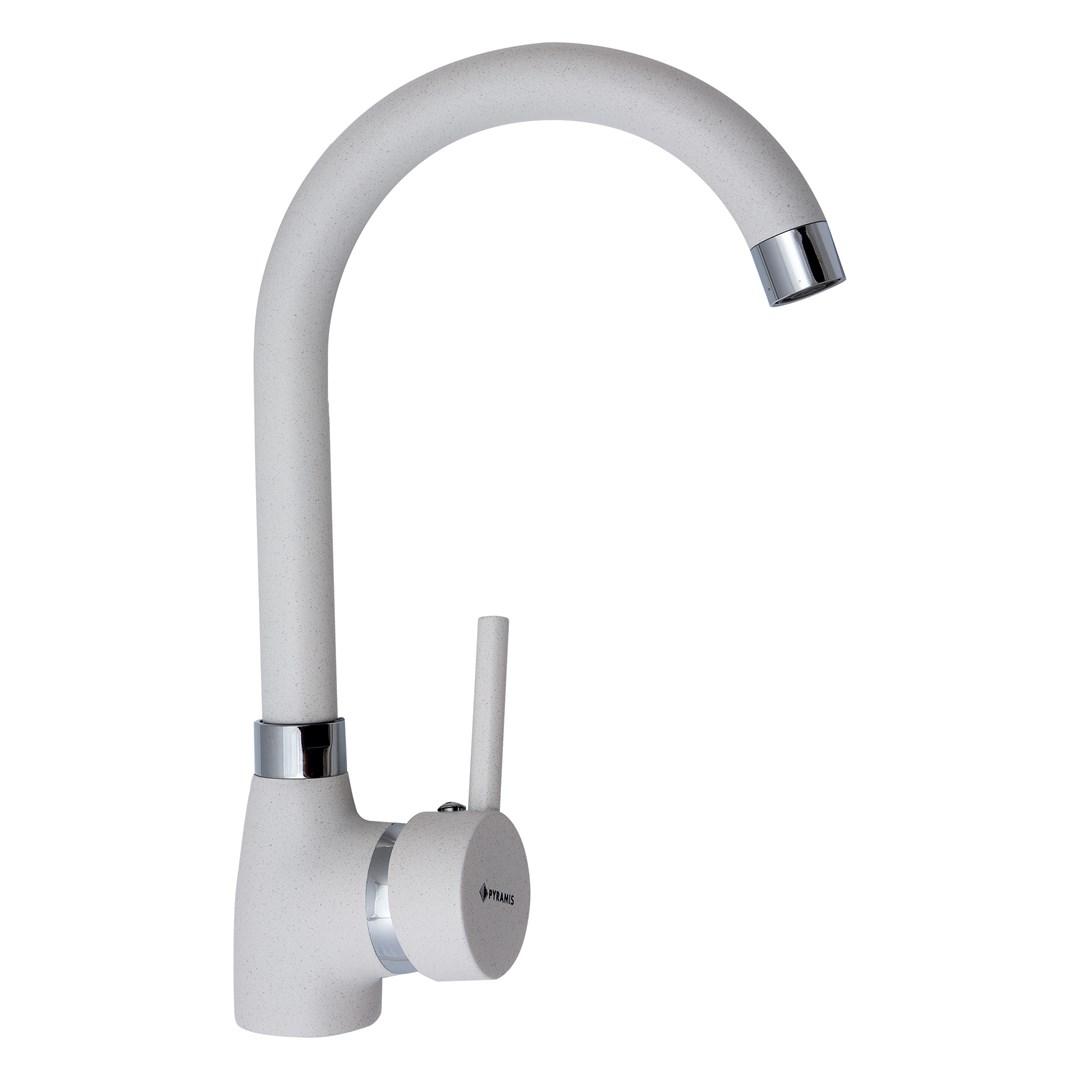 PYRAMIS BELLO granite faucet polar white