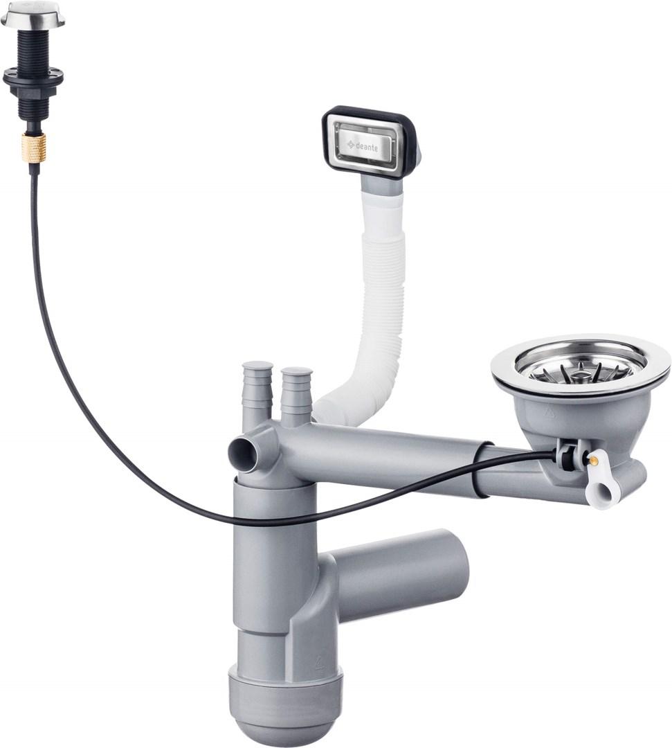 Deante Siphon for 1-bowl granite sink