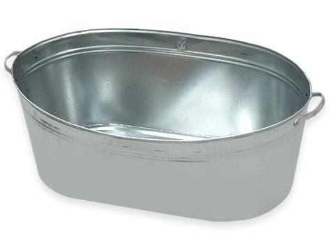 No name GALVANIZED TUB 100L 78X65X32CM