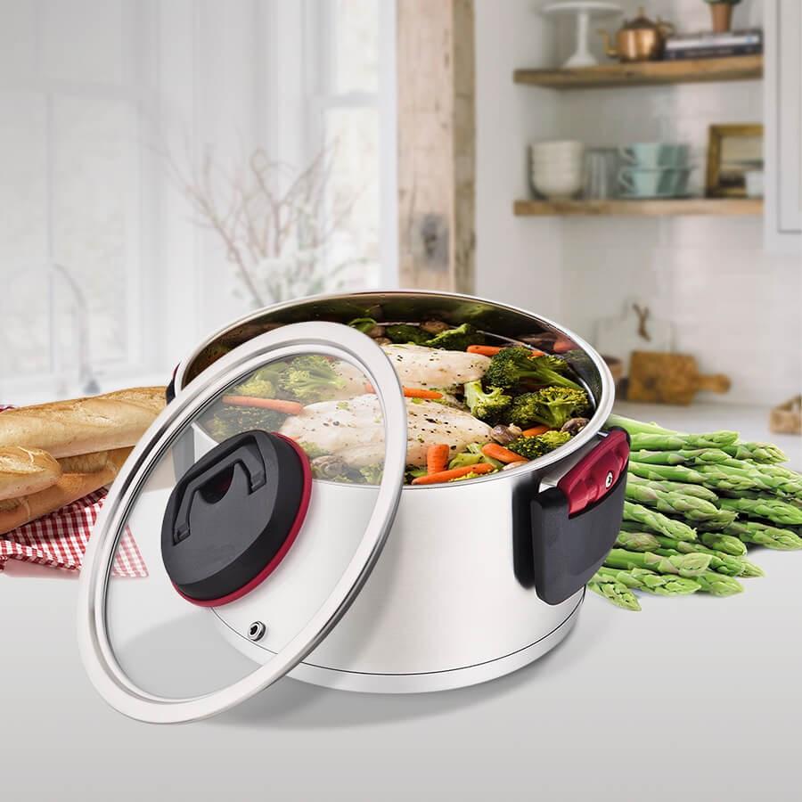 Maestro MR-3530-24 Pot with folding handles