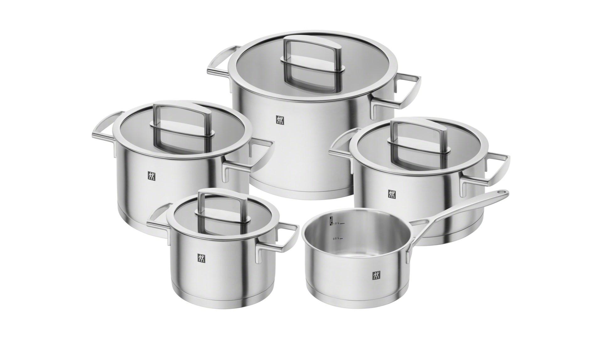 Set of 5 Zwilling Vitality Pots