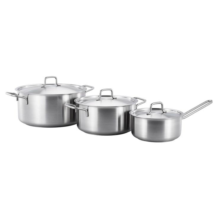Fiskars SET OF POTS 1.5/3/5L