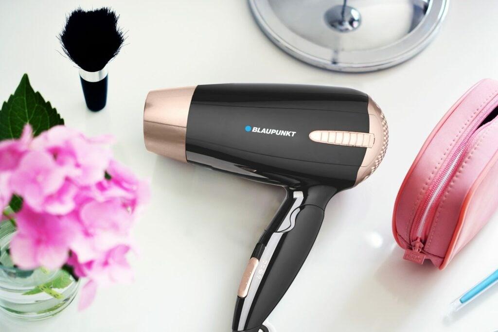 Blaupunkt Hairdryer HDD301BK, 1200W, black-gold