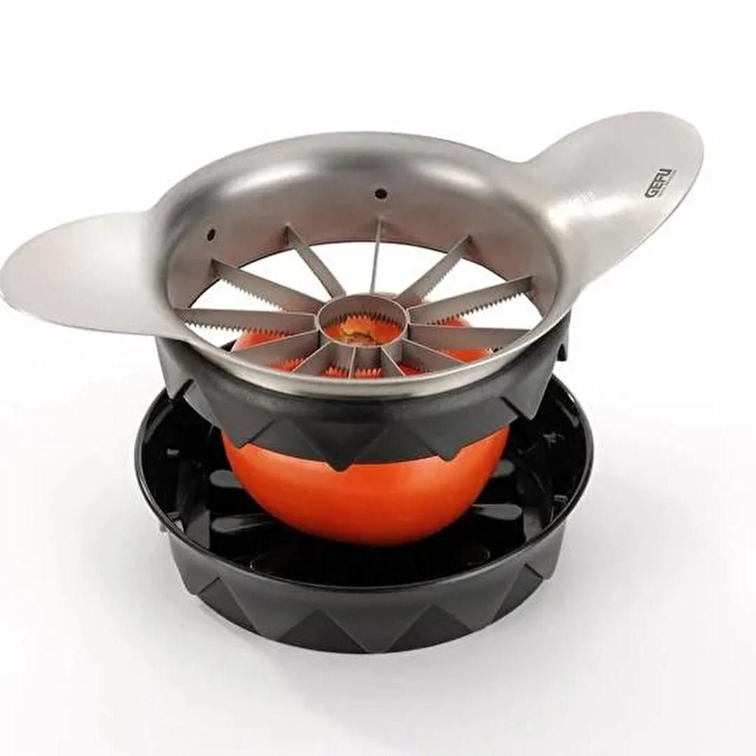 GEFU POMO manual food chopper Black