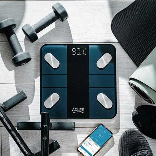 Electronic bathroom scale Adler AD 8186