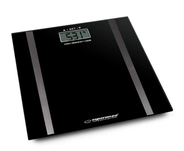 Esperanza EBS018K personal scale Rectangle Black