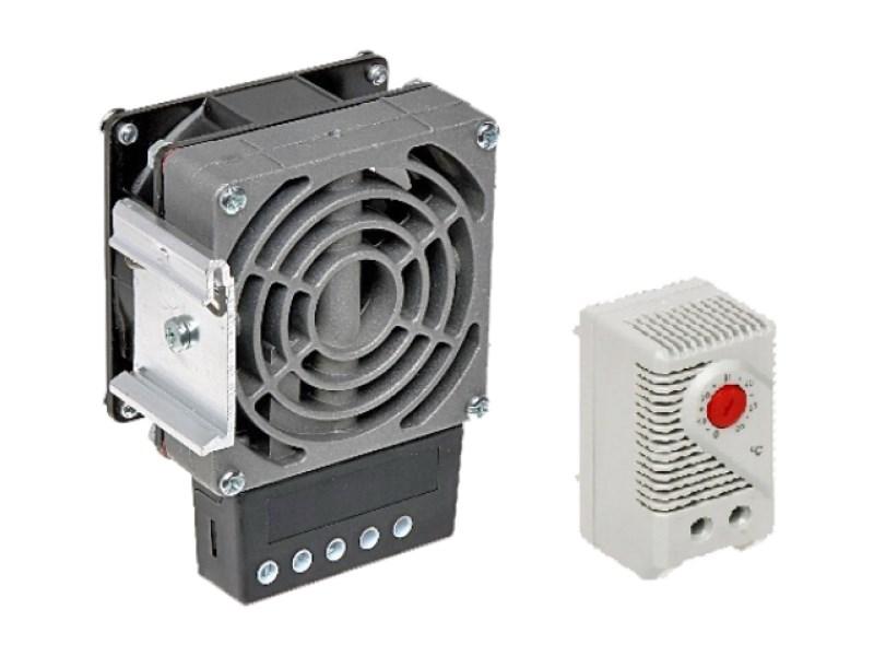 Dmuchawa grzewcza 100W z termostatem do