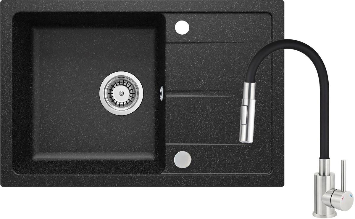 Deante Granite sink with faucet and