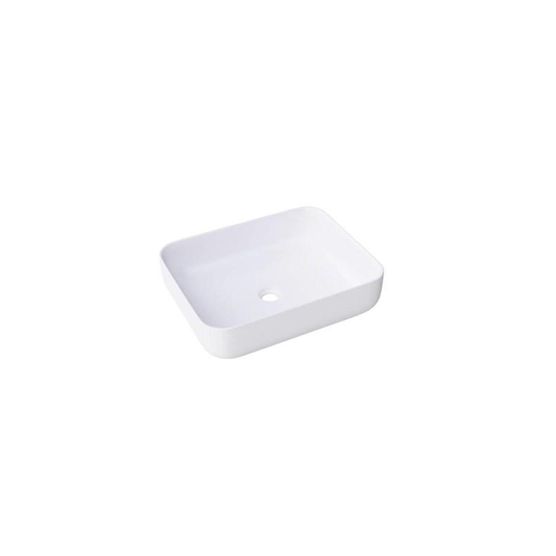 No name WASHBASIN CATANIA 385X385X140 WHITE
