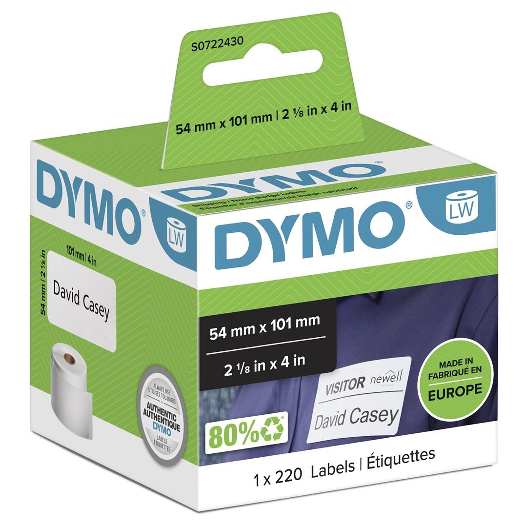 DYMO Authentic LabelWriter Large Shipping Labels/Name