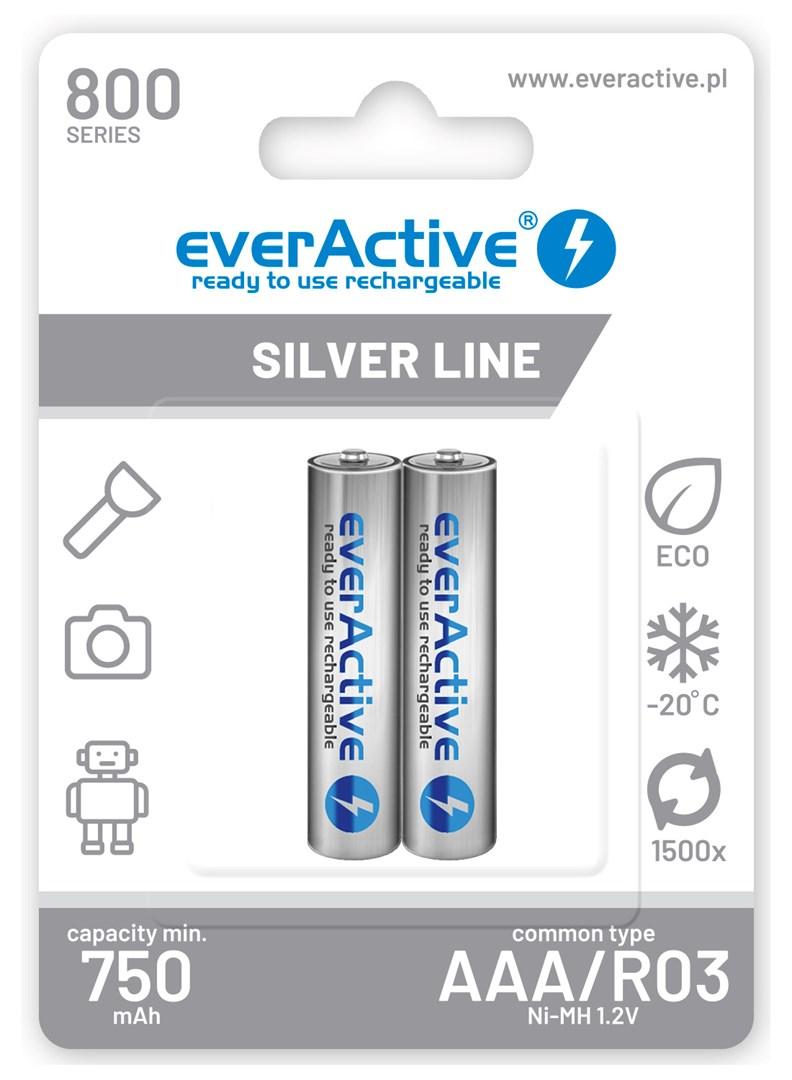 Rechargeable batteries everActive Ni-MH R03 AAA