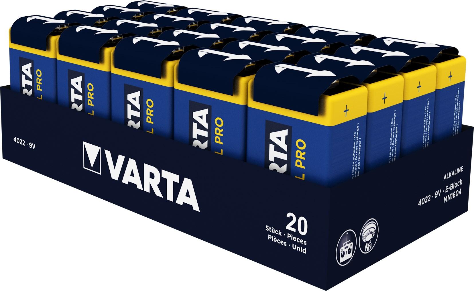 Varta 04022211111 Single-use battery 9V Alkaline