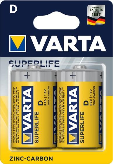 Varta R20 D household battery Zinc-Carbon