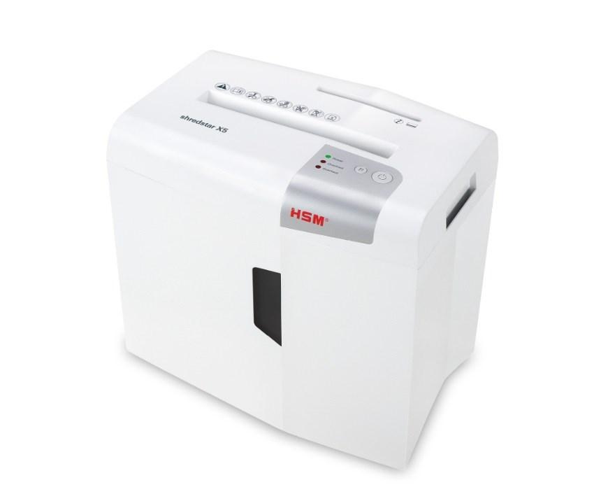 HSM shredstar X5 document shredder, 4