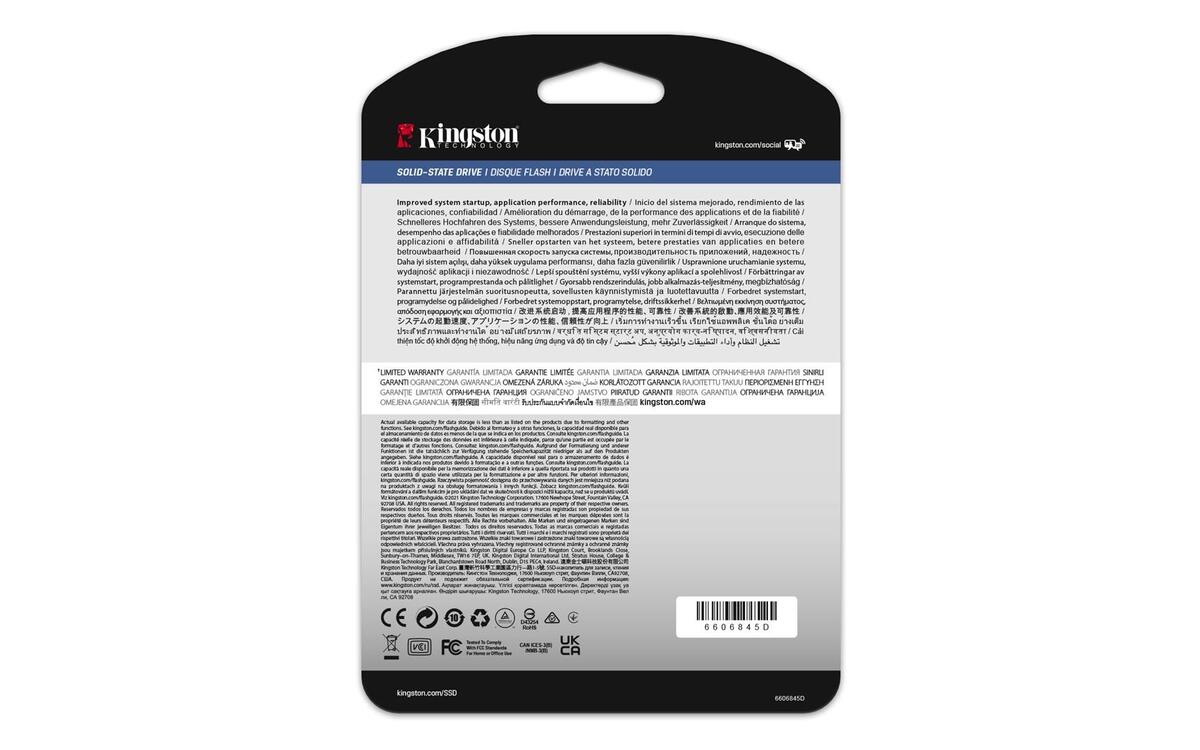 Kingston Technology 480G DC600M (Mixed-Use) 2