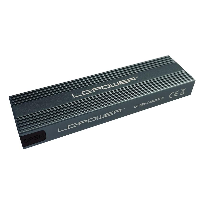 LC Power LC-Power SSD korpuss LC-M2-C-Multi-3
