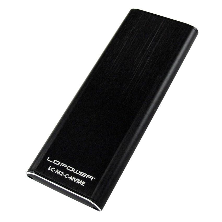 LC-Power LC-M2-C-NVME storage drive enclosure SSD