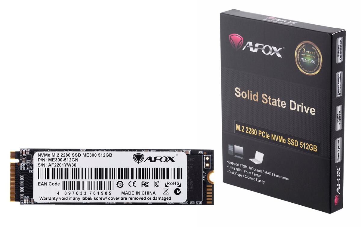AFOX SSD M.2 PCI-EX4 512GB