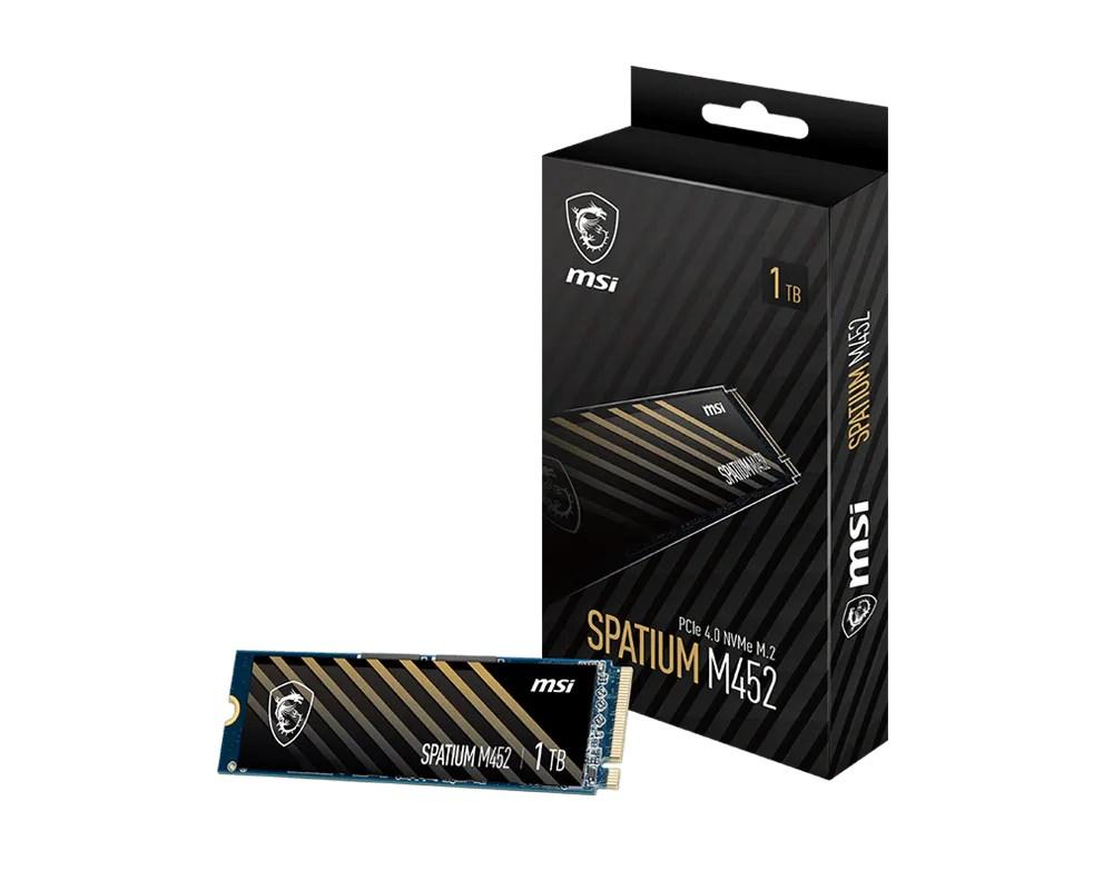 MSI SPATIUM M452 PCIE 4.0