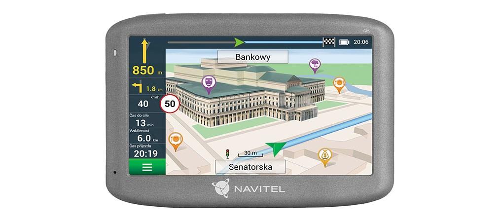 Navitel E505 Magnetic navigator Handheld/Fixed 12