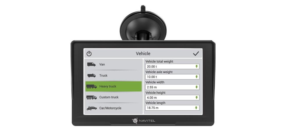 Navitel E777 Truck navigator Fixed 17