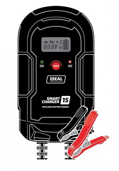 IDEAL Charger SMART CHARGE 15 LCD