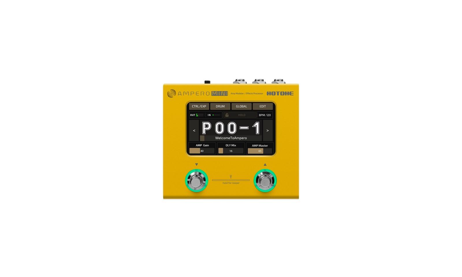 Hotone Ampero Mini (Marigold) - multiefekt