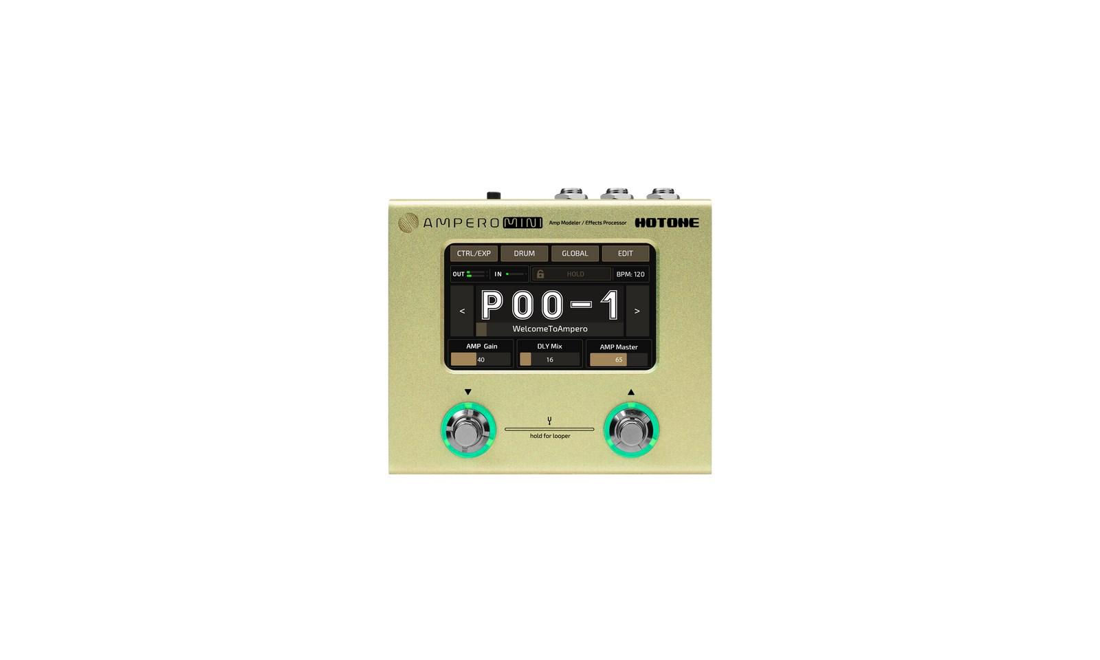 Hotone Ampero Mini (Mustard) - multiefekt