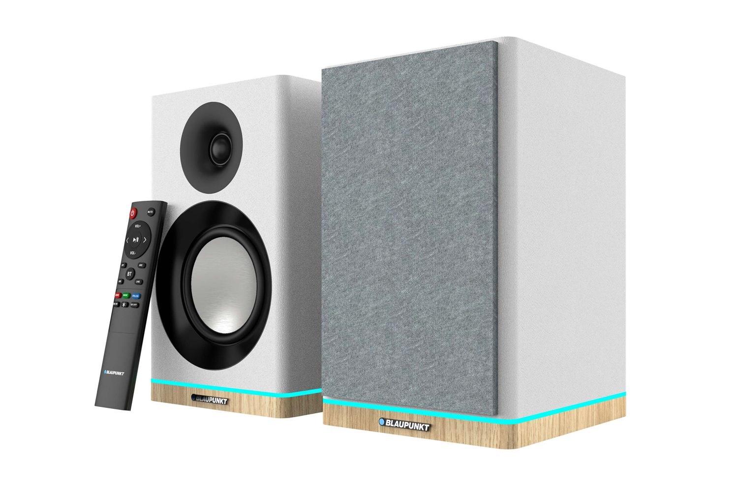 Blaupunkt BS60WH LED Bookshelf Speaker